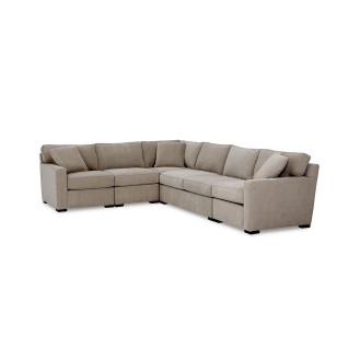 Radley 5-Pc. Fabric Sectional Sofa  