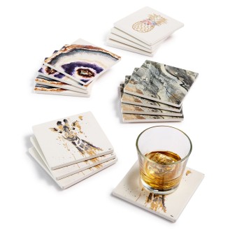 Printed Coaster Set Collection