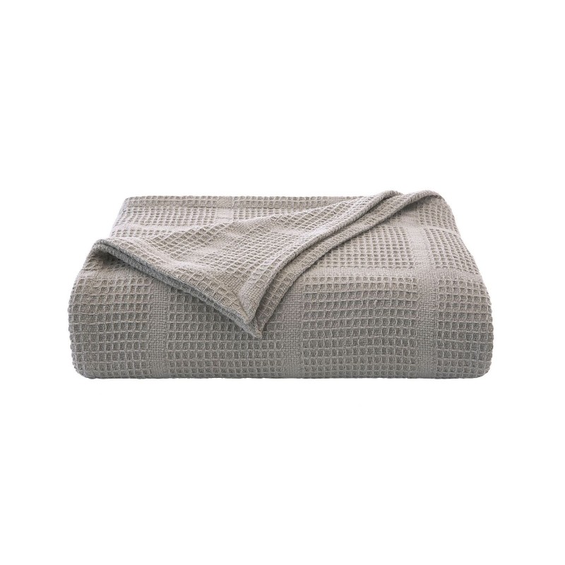 Essentials Waffle Grid King Blanket