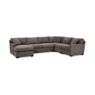 Radley 5-Pc. Fabric Chaise Sectional Sofa with Corner Piece  