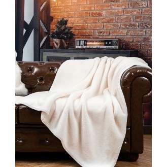 Luxury Heavy Weight Plush Mink Throw  50