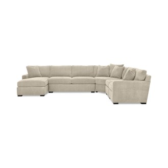 Radley 5-Piece Fabric Chaise Sectional Sofa  