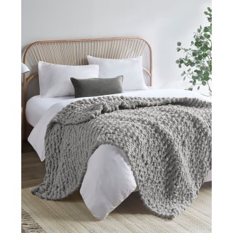 Chunky-Knit Chenille Throw  50