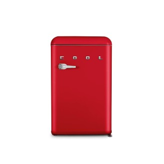 4.0 Cu. Ft. Retro Refrigerator  Red