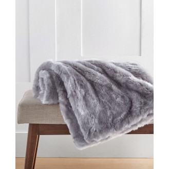 Lynx Faux Fur Throw  50